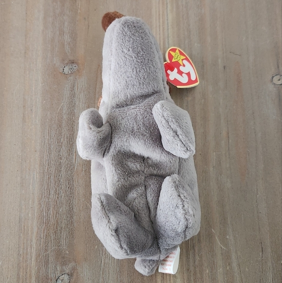 🦏 Ty Beanie Baby “Spike” the Rhino – 1996 Vintage Collectible Plush - Picture 11 of 16